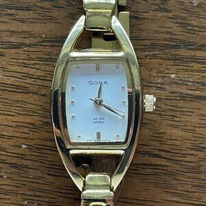 Sona Preeti Gold-colored Women's Watch